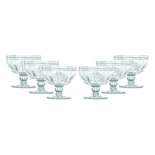 Jogo De 6 Taças Para Sobremesa Cristal