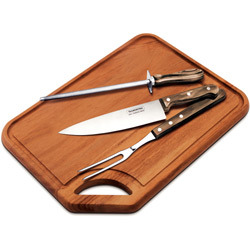 Conjunto para Churrasco Polywood com Tábua