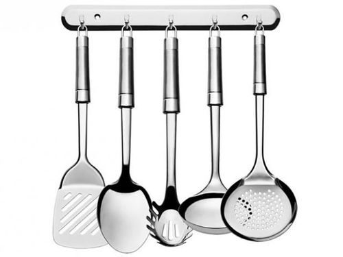 Conjunto de talheres inox — 6 peças